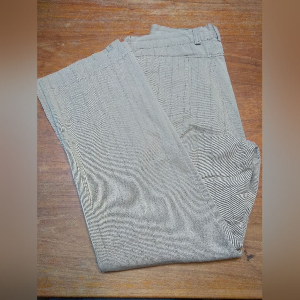 Giorgio Armani Exchange Private Members Pants, Size 33, Tan with Wide Pi… - Picture 10 of 12